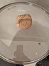 炊大皇炒锅不粘锅易洁轻量麦饭石色平底炒菜锅32cm电磁炉通用GJ32CGB 实拍图