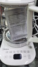 美的（Midea）养生壶大容量 柔声轻音变频煮茶器智能预约1.5L烧水壶 全自动恒温玻璃煮茶壶 保温一体电水壶 【双层隔热盖】14大养生功能12Q 1.5L 实拍图