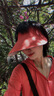 优衣库AIRism高弹力防紫外线拉链连帽开衫女装实测UPF100+483281 14 玛瑙红色 S 实拍图
