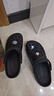 卡骆驰（CROCS）贝雅洞洞鞋男鞋女鞋轻便耐磨一脚蹬拖鞋休闲鞋百搭花园鞋|10126 黑色-001(含智必星) 43 (270mm) 实拍图