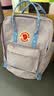 FJALLRAVEN北极狐双肩包kanken男女户外大容量书包电脑包运动旅行背包23510 457-916薰衣草色/五彩底纹 16L【可容纳14寸笔记本电脑】 实拍图
