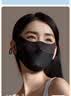 松研（Breazwell）防晒口罩女夏季防紫外线冰丝轻薄透气户外骑行遮阳全遮脸 柔肤色 实拍图