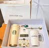 星巴克（Starbucks）杯子节日礼物不锈钢保温杯情侣对杯礼盒咖啡杯水杯伴手礼教师礼物 白金传承白礼盒 晒单实拍图
