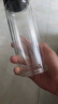 【京东物流配送】高硼硅双层玻璃杯大容量泡茶杯水杯子茶水分离杯 【双层加厚】茶杯350ml1只 实拍图