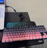 惠普（HP）GK200机械键盘有线办公游戏键盘 20种背光灯效 87键电竞键盘鼠标套装电脑外设键鼠 侧刻黑莓粉【键鼠套装-青轴】 实拍图