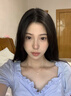 可啦啦美瞳半年抛美芝芝自然甜美彩色隐形眼镜1片装浓浓厚巧200度 实拍图