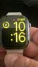 Apple/苹果 Watch S11 智能手表GPS款46毫米深空灰色铝金属表壳黑色运动型表带M/L MEVP4CH/B 实拍图