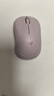 罗技（Logitech）M221轻音鼠标 无线鼠标 办公鼠标 对称鼠标 带无线微型接收器 茱萸粉 实拍图