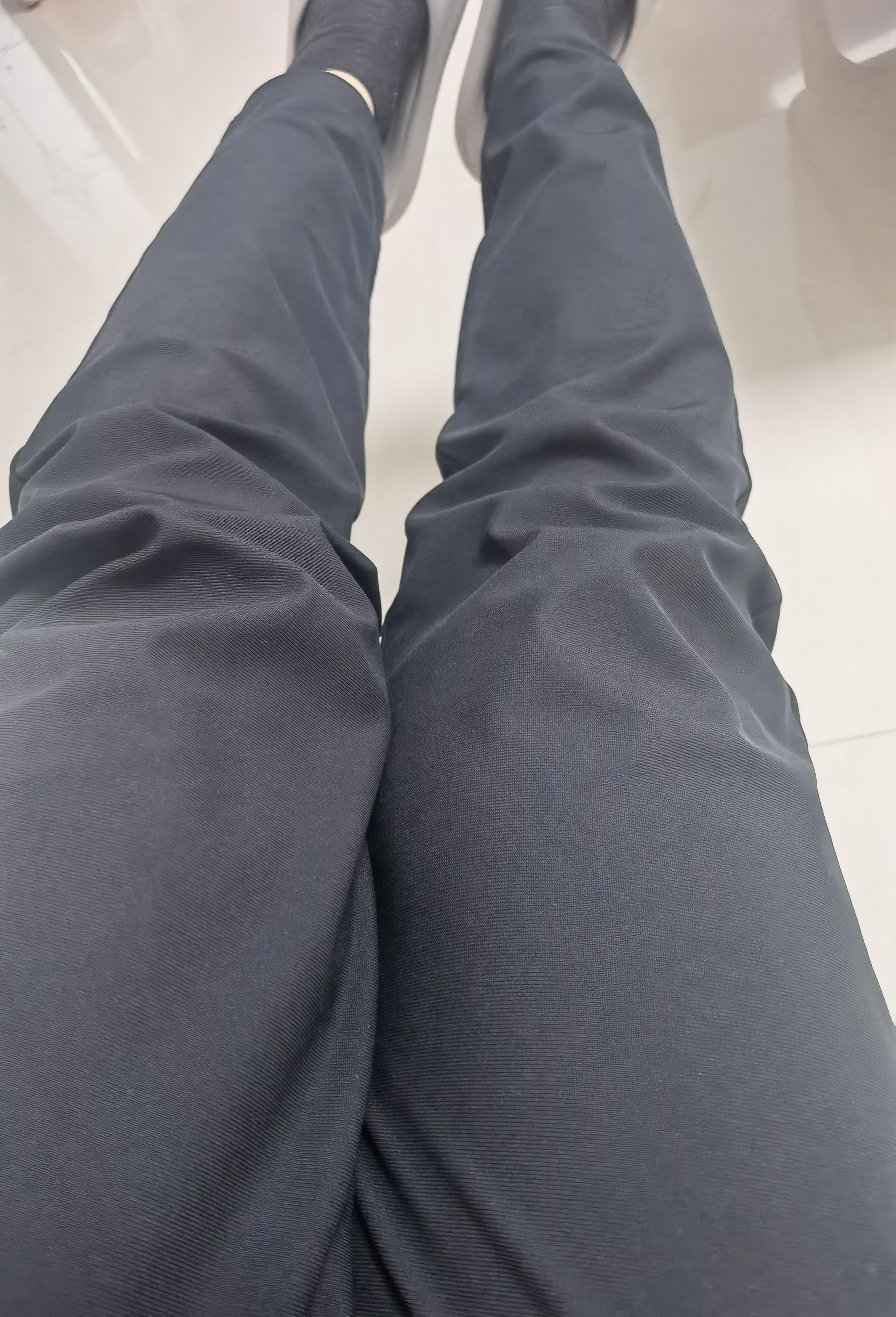 柒牌【7A抗菌/高弹】男士夏季商务通勤休闲直筒针织透气长裤子33 实拍图