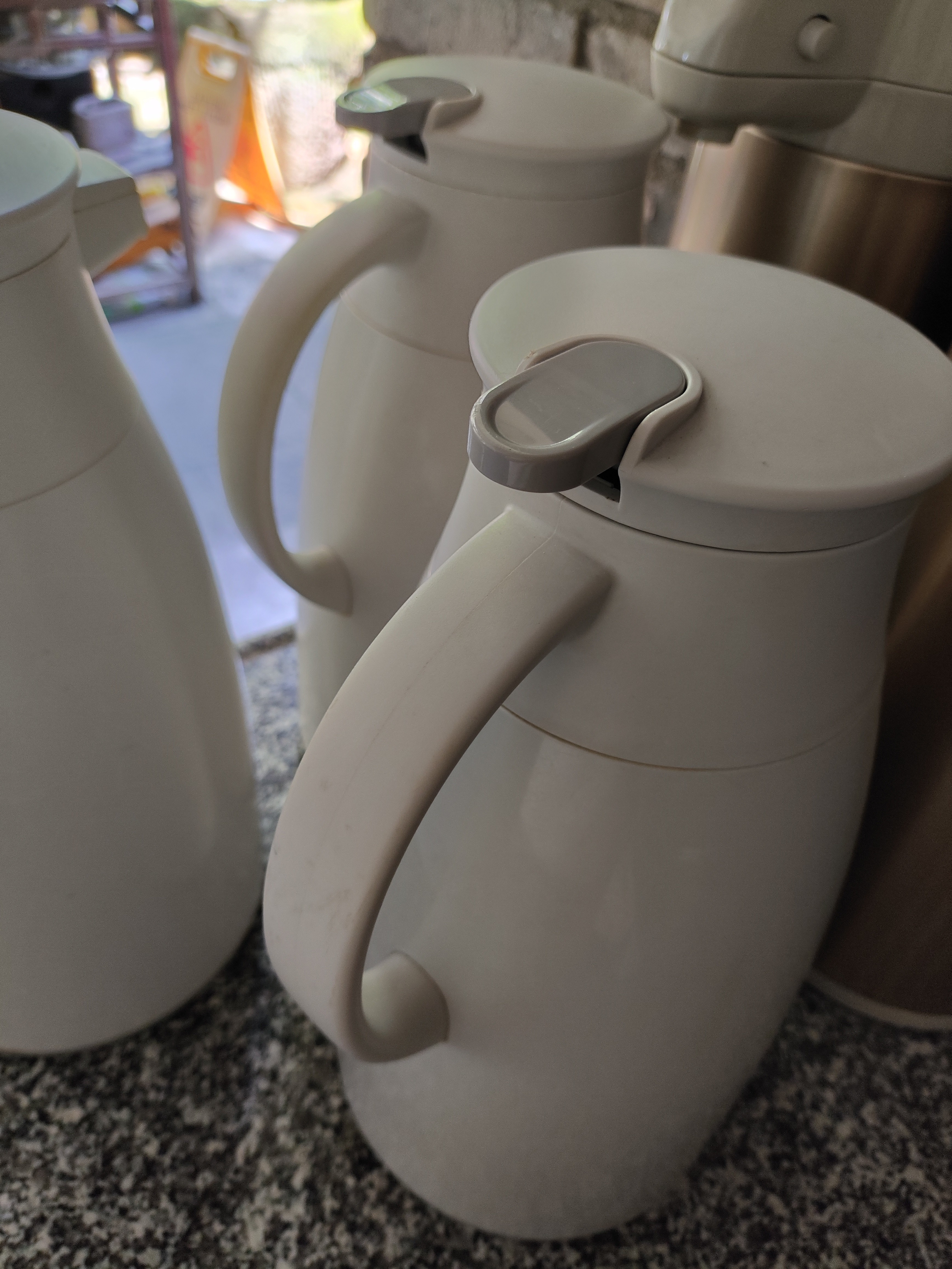 JEKO&JEKO保温壶家用热水瓶暖水壶大容量宿舍开水瓶玻璃内胆 1.9L浅灰色 实拍图