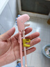 babycare儿童筷子宝宝硅胶训练筷餐具专用筷 恐龙练习筷维尔粉饭盒 实拍图