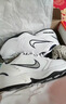 耐克轻便训练鞋秋季健身缓震老爹鞋NIKE AIR MONARCH 4 415445 102白色/金属银/深藏青 41 (260mm) 实拍图