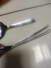 【爆品】多支装不锈钢勺子高颜值儿童韩式长柄勺拌饭汤匙 加长加厚 不锈钢韩式勺【4支装】 实拍图
