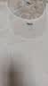 宜而爽【100%纯棉】女士背心罗纹打底衫修身无袖全棉T恤短袖上衣 实拍图