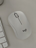 罗技（Logitech）M240 无线鼠标 蓝牙鼠标 办公鼠标 简约便携 白色 实拍图