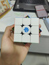 GAN魔方三阶儿童益智玩具磁力初学顺滑比赛用早教生日礼物356M轻装版 实拍图