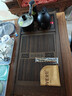 金灶（KAMJOVE）鸡翅木实木茶具套装烧水壶茶具茶盘套装茶台烧水壶一体式 K-185 搭配黑色K9茶炉 实拍图