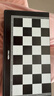 得力（deli）国际象棋磁吸防水折叠棋盘跳棋收纳盒装出游学生儿童益智教学桌游 实拍图