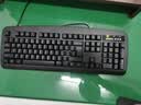 双飞燕（A4TECH）KB-8U 104键有线键盘 薄膜键盘台式电脑键盘办公键盘办公打字手感好大回车键 USB接口 黑色 有线 实拍图