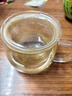 富光花茶杯 男女士茶水分离杯子 双层办公泡茶玻璃杯带把高硼硅水杯 实拍图