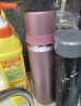 膳魔师（THERMOS）不锈钢保温杯大容量水杯保温瓶可团购定制刻字生日礼物高颜值FEI 玫瑰粉 500ml 实拍图