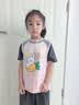 光多拉围兜儿童罩衣无袖夏季款饭兜幼儿园宝宝吃饭防水透气反穿衣 实拍图