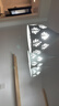 佛山照明LED餐厅灯吊灯具三头吸顶餐吊灯饰创意卧室灯长条50623 实拍图