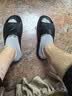 李宁（LI-NING）运动拖鞋男女四季情侣一字拖鞋家居洗澡海边防滑防异味外穿拖鞋 实拍图