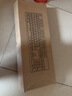 前行者（EWEADN）X7S无线键盘单模2.4G真机械手感104键低音办公键盘打通用台式电脑笔记本可充电薄膜键盘 黑色蓝光 实拍图