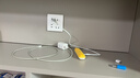 德力西（DELIXI）开关插座面板 CD821系列 双USB+Type-C五孔插座 时尚白大板 实拍图