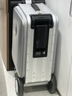 爱尔威（Airwheel）电动行李箱可骑行智能拉杆箱可坐可代步20英寸登机箱 豪华版一银 实拍图