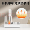 得力（deli）55mm合同标书档案文件热熔胶装机 热熔财务凭证装订机  零预热快速装订 数显倒计时 升级款14671 实拍图