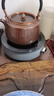 美的（Midea）电陶炉电磁炉围炉煮茶小型一人迷你800W炒菜火锅炉多功能电池炉电磁灶不挑锅具小巧玲珑HW08EY08 实拍图