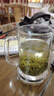 VTyee加厚耐热玻璃茶杯带盖茶饮杯盖杯带把杯子办公家用喝水杯泡茶杯 慕尼黑-无盖500ml2只 实拍图