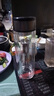 【京东物流配送】高硼硅双层玻璃杯大容量泡茶杯水杯子茶水分离杯 【双层加厚】茶杯350ml1只 实拍图