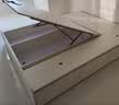 全友家居 无床头榻榻米床现代简约高箱储物床小户型卧室双人床板式床 实拍图
