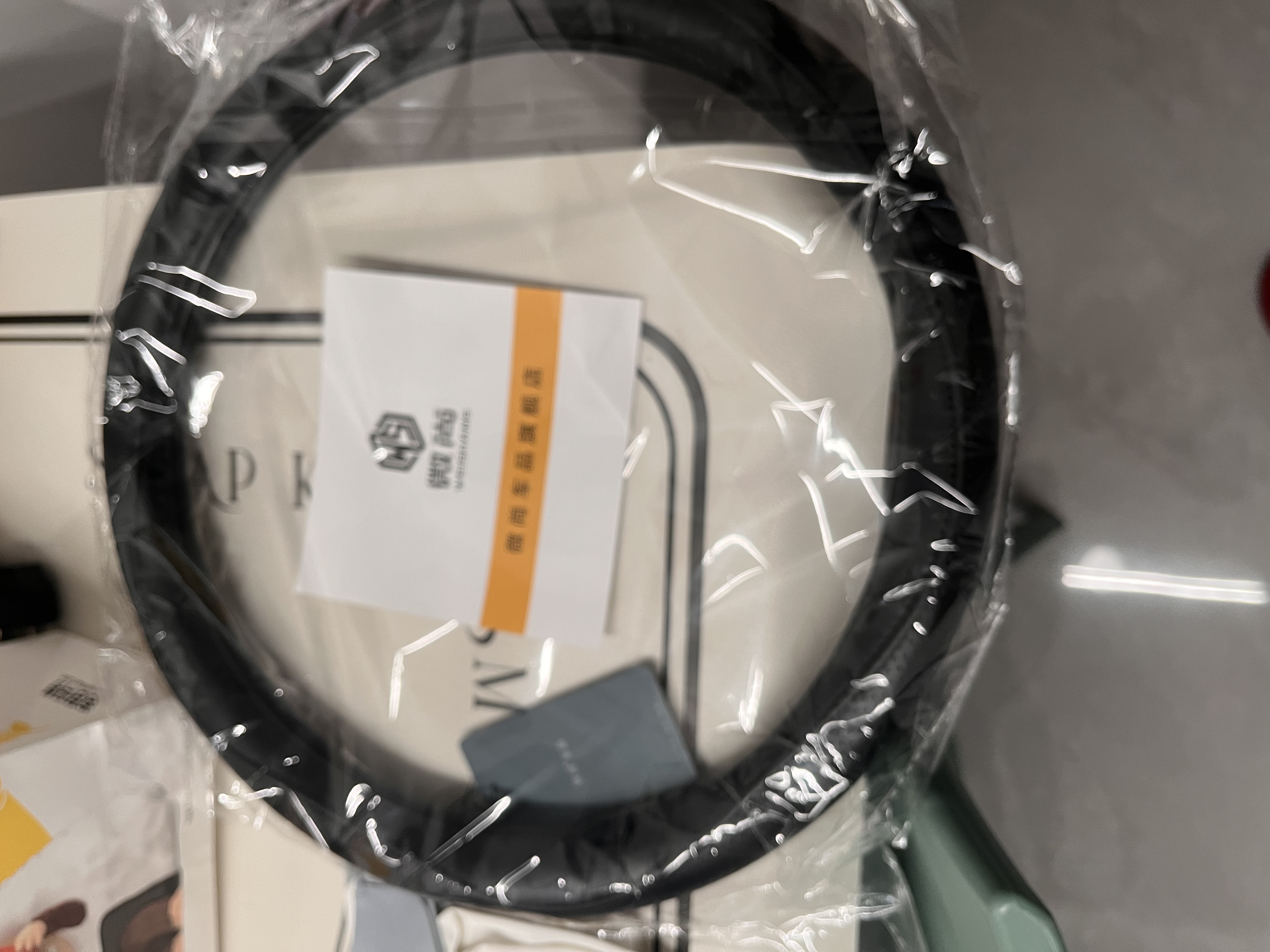 微尚 汽车方向盘套真皮保护套吸汗防滑超薄四季通用奔驰丰田宝马大众 实拍图