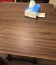 【免安装】餐桌折叠桌家用桌子小户型吃饭桌简易租房出租屋饭桌 【方桌】胡桃+黑架【70*70*74cm】 实拍图
