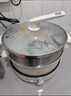 美的（Midea）电火锅 电蒸锅煮锅火锅专用锅 家用多功能烤肉锅多用途锅分体式不粘料理锅电热锅HGE28T71S 实拍图