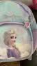 迪士尼（Disney）幼儿园书包3-6岁轻便可爱高颜值小包透气抑菌女童背包爱莎公主紫 实拍图