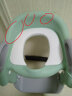 Joying Baby儿童坐便器辅助器马桶梯椅女宝宝小孩男孩厕所马桶架盖婴儿座垫圈 阶梯式座便器 绿色 硬垫款 实拍图