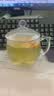 原矿水晶石头杯水晶杯玉石茶杯高档水杯轻奢玻璃杯原石手工带盖 透明【水晶玻璃】377ml1只 实拍图