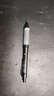uni三菱【热门商品】uni-ball UMN-138按动黑色中性笔0.38mm黑笔签字笔商务学生水性笔套装 5支 实拍图