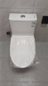 九牧（JOMOO）马桶家用一级水效防臭卫浴虹吸式马桶坐便器大冲力抗菌卫生间坐厕 镇店热卖【升级无棱】11370 305坑距(2515城包安装) 实拍图
