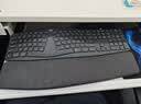 罗技（Logitech）ERGO K860 无线蓝牙键盘 多操作系统键盘 人体工学分体式键盘 多设备匹配办公键盘 K860黑色 110键 实拍图