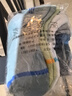 儿童袜子夏季薄款棉袜男童夏款透气网眼男孩中大童夏天防臭运动袜 三道杠袜【5双装】 9-12岁 实拍图