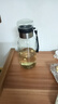 【送杯套】大容量加厚玻璃杯子便携杯茶水分离带杯套泡茶水杯 透明 1000ml吨吨桶 1只装 实拍图