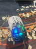 重力星球鼠标无线/有线蓝牙电竞三模游戏鼠标 镁合金29孔轻量化镂空3395长续航办公桌搭 渐变黑 实拍图