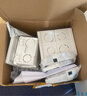 西门子（SIEMENS）开关插座配件 86型暗装PC阻燃底盒通用型 白色（单只装） 实拍图
