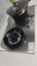 荣事达燃气灶天然气家用新国标液化气煤气灶双灶台嵌入式台式两用灶具 不锈钢面 聚能防风+熄火保护 液化气 实拍图